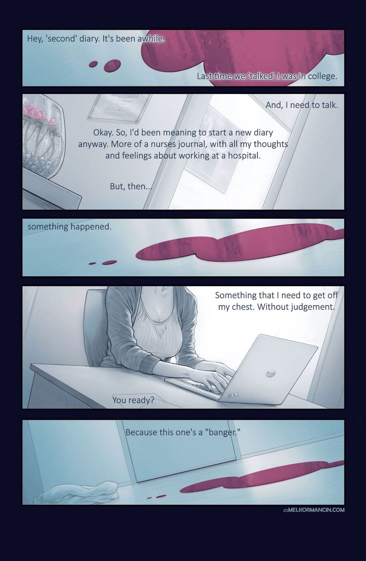Melkormancin - Nurse Morgan page 1 full