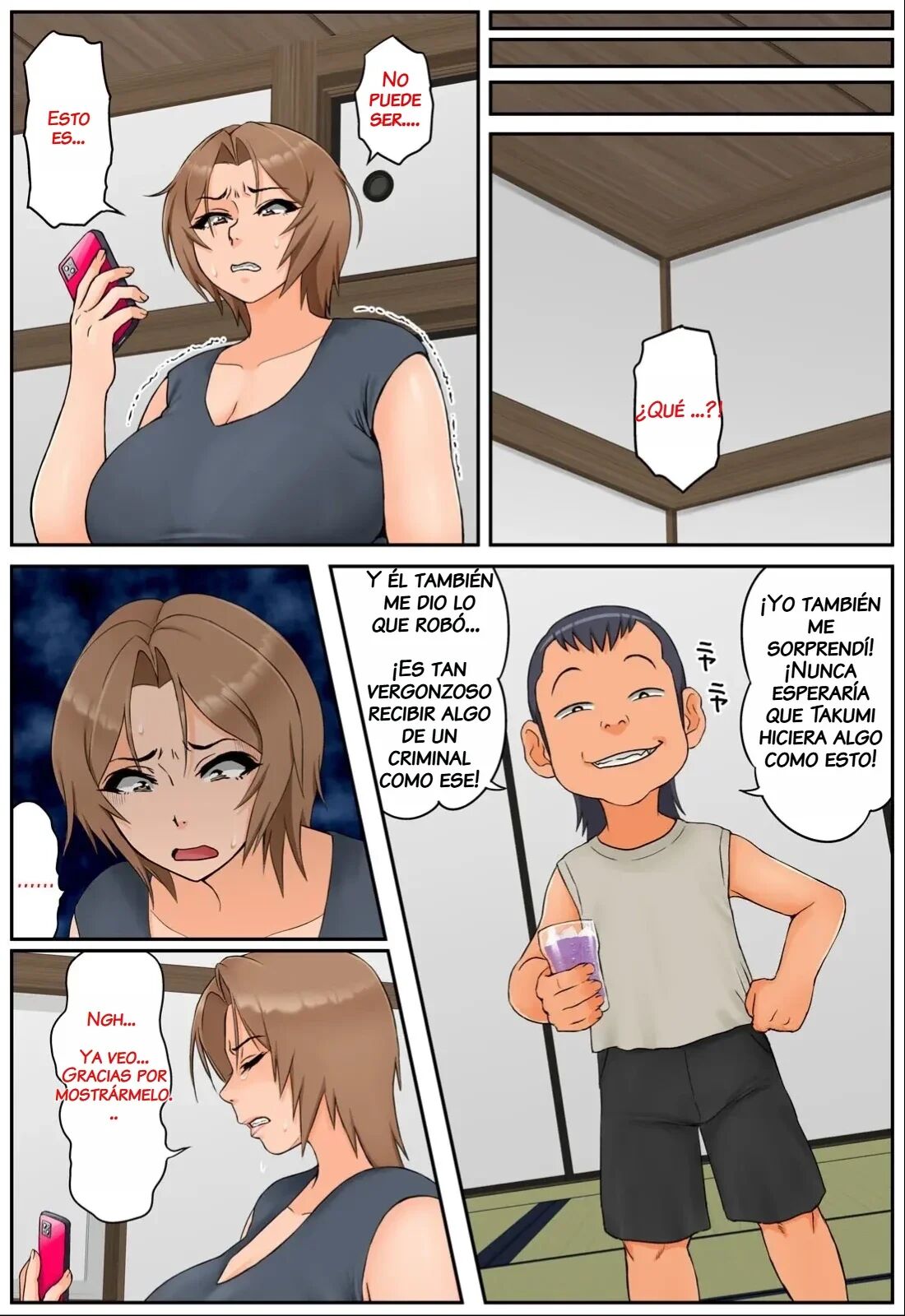 Tomodachi no Hahaoya ga Keitai no Motoyan datta node Yowami o Nigitte Yaritai Houdai shite mita 1 | Aprovechare la Debilidad de mi Amigo, Cuya Madre era una Ex-yanki y Hare lo que me Plazca con Ella 1 page 11 full