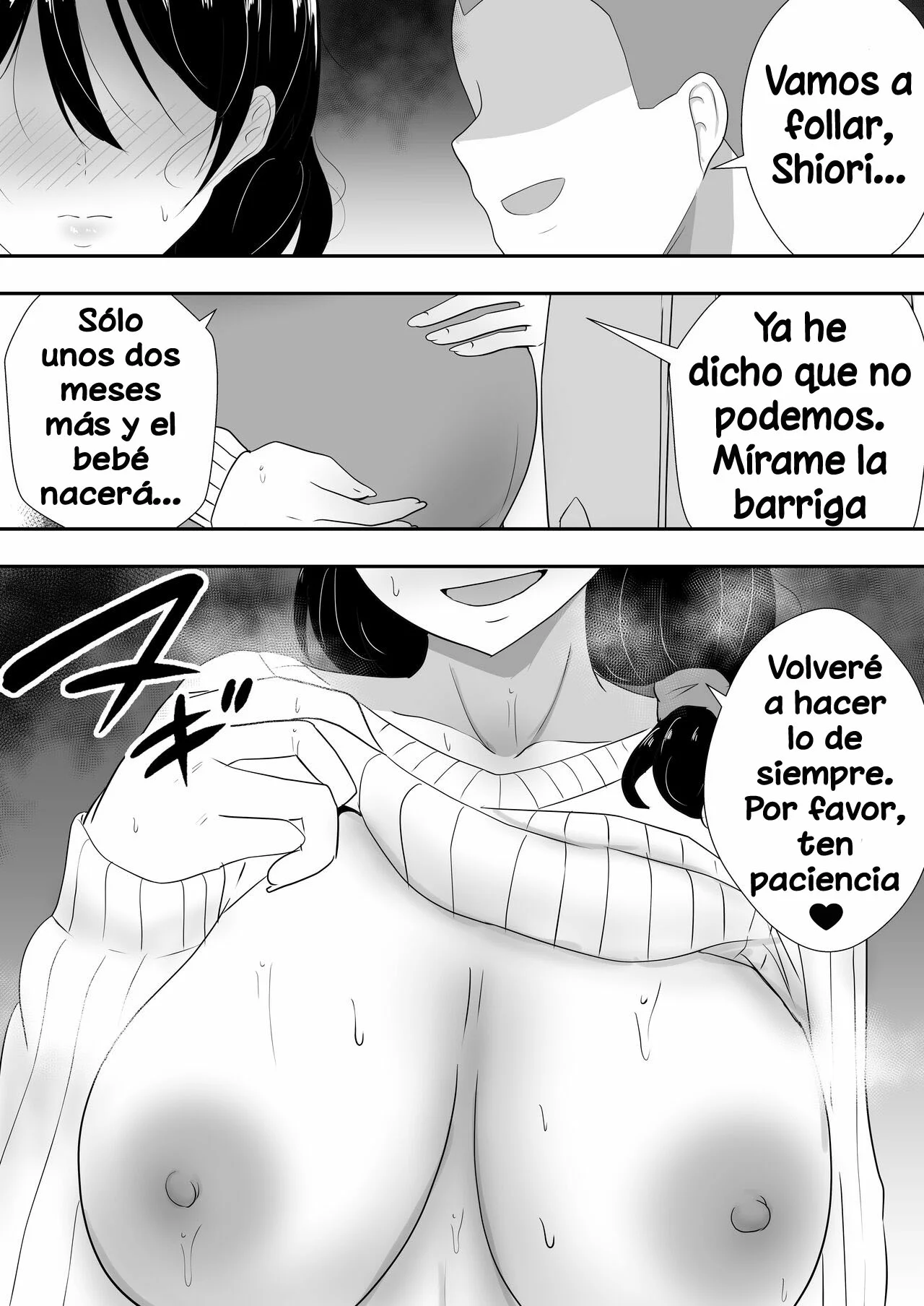 Tomokano Kaa-chan Soushuuhen Kakioroshi Manga "Shiori Mama Botebara Nama Ecchi Hen" page 6 full