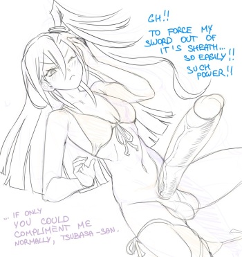 [panzermeido] Symphogear sketches cover