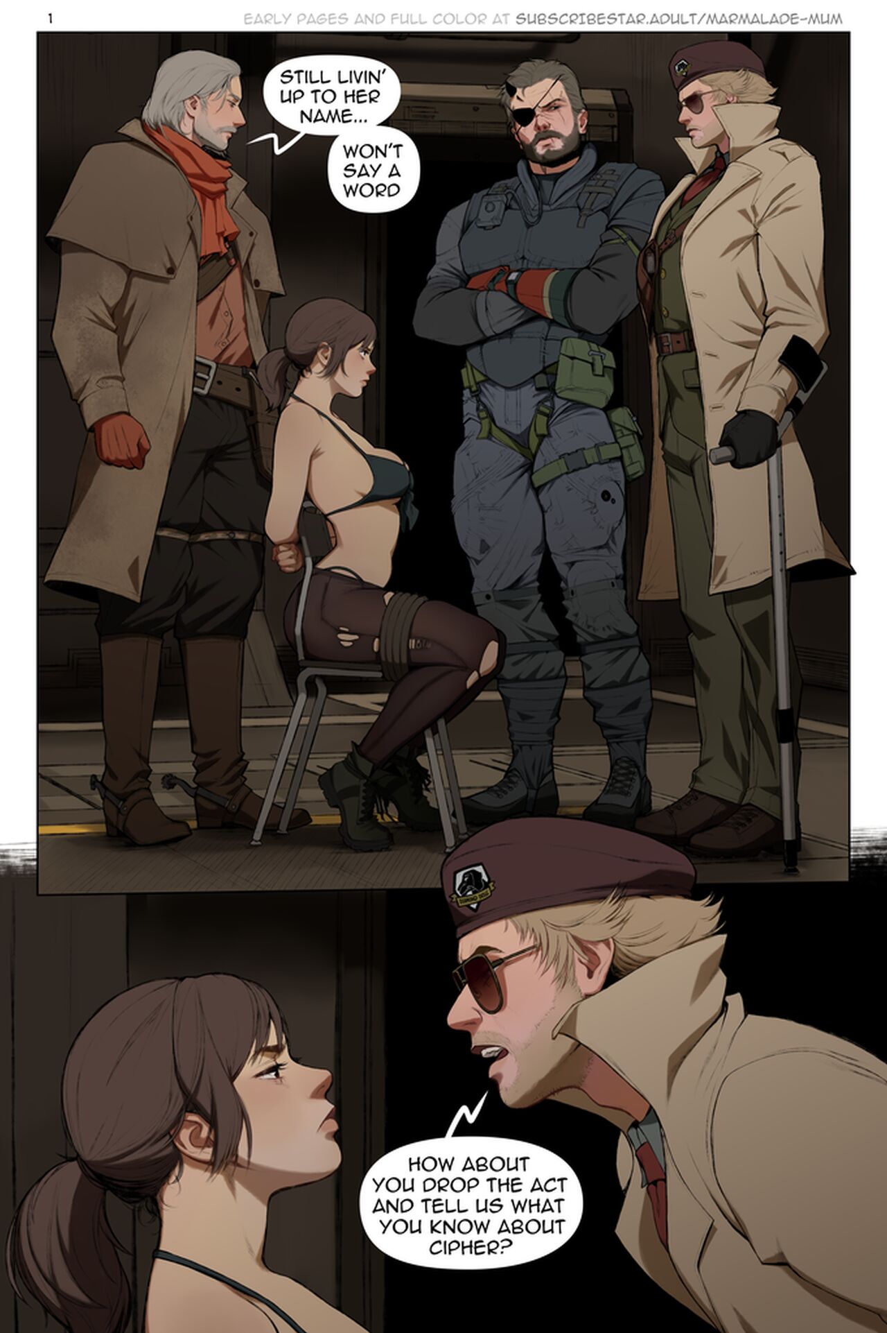 The Phantom Mane  English page 1 full