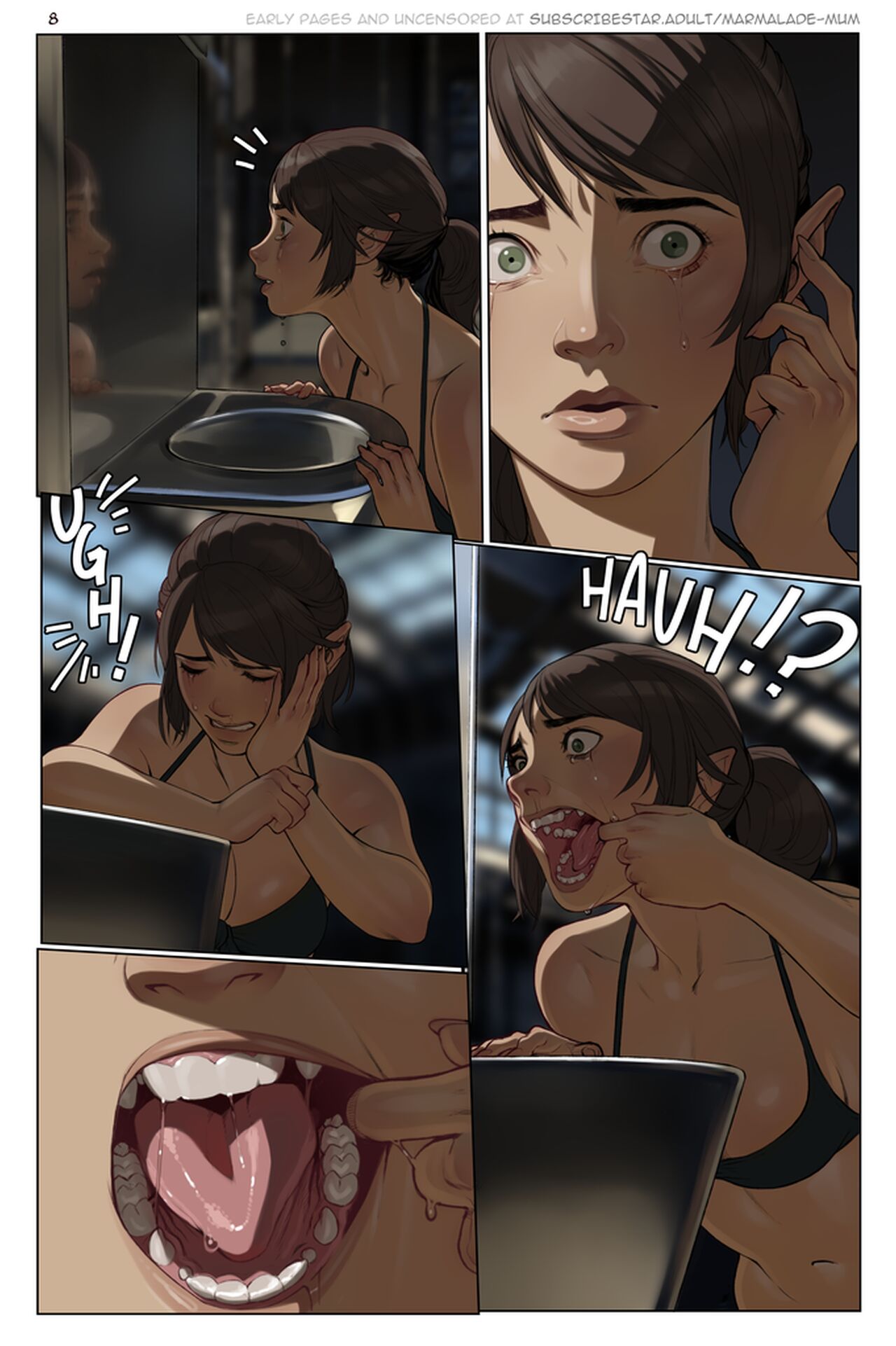 The Phantom Mane  English page 8 full