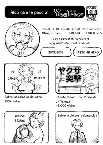 [Goma Brothers (Gomabura)] なにかがあったYouTuber [Spanish] [ Traducciones Traps] cover