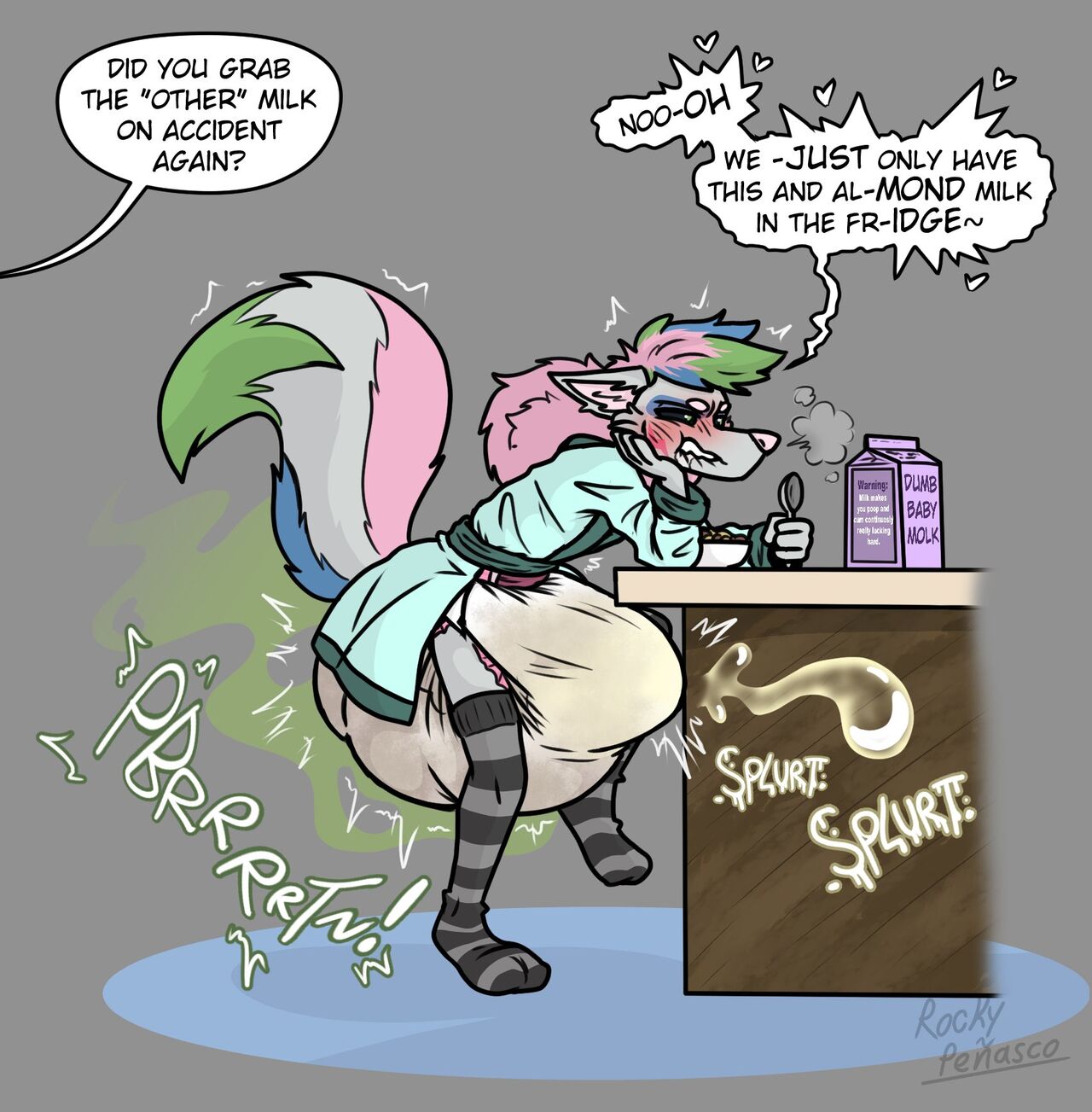 The Rocky and Daki Comic + Extras page 7 full