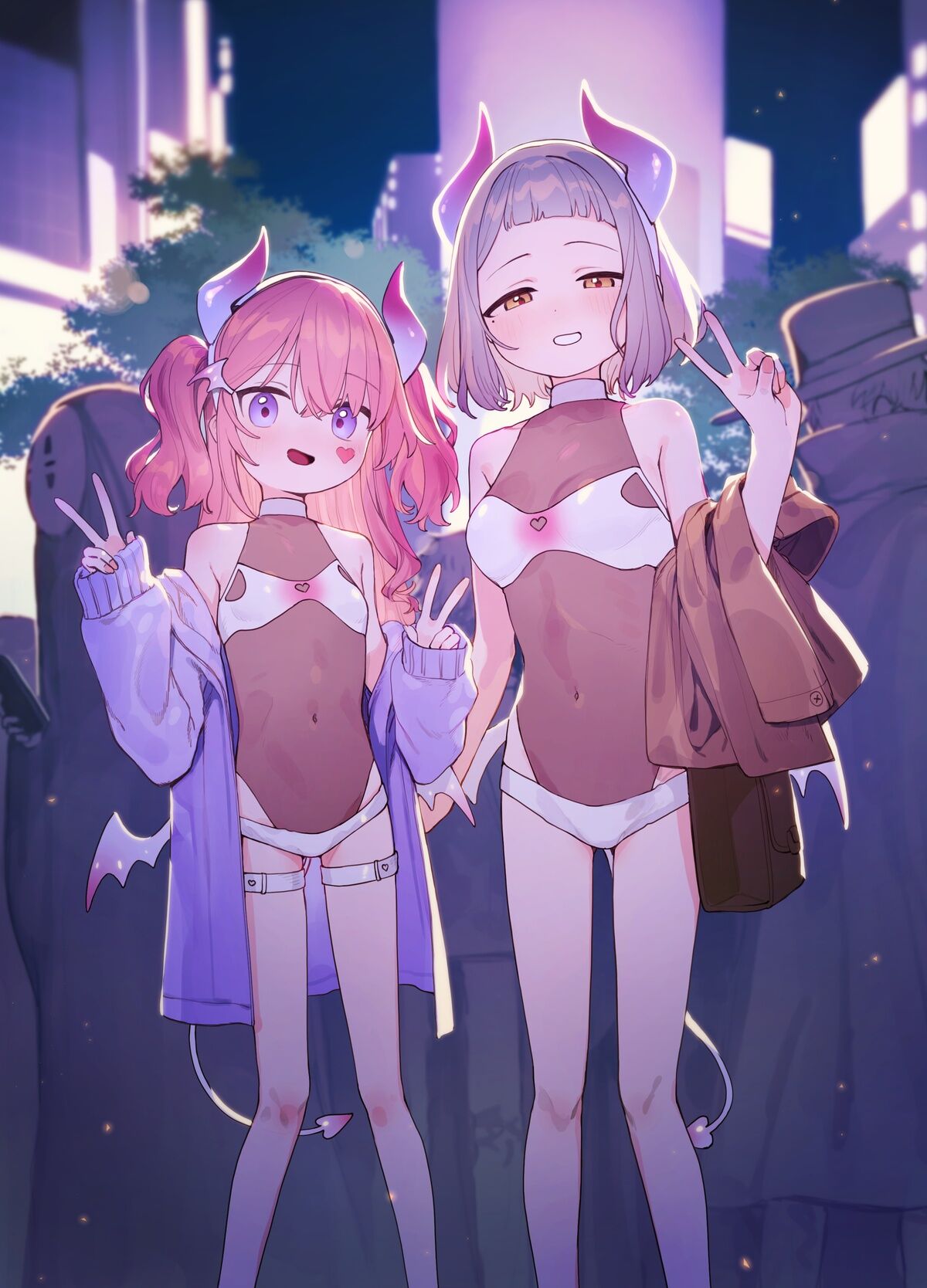 Yuruiko NTR Houkoku Halloween Hen | 느슨한 애 NTR 보고 할로윈 편 page 2 full