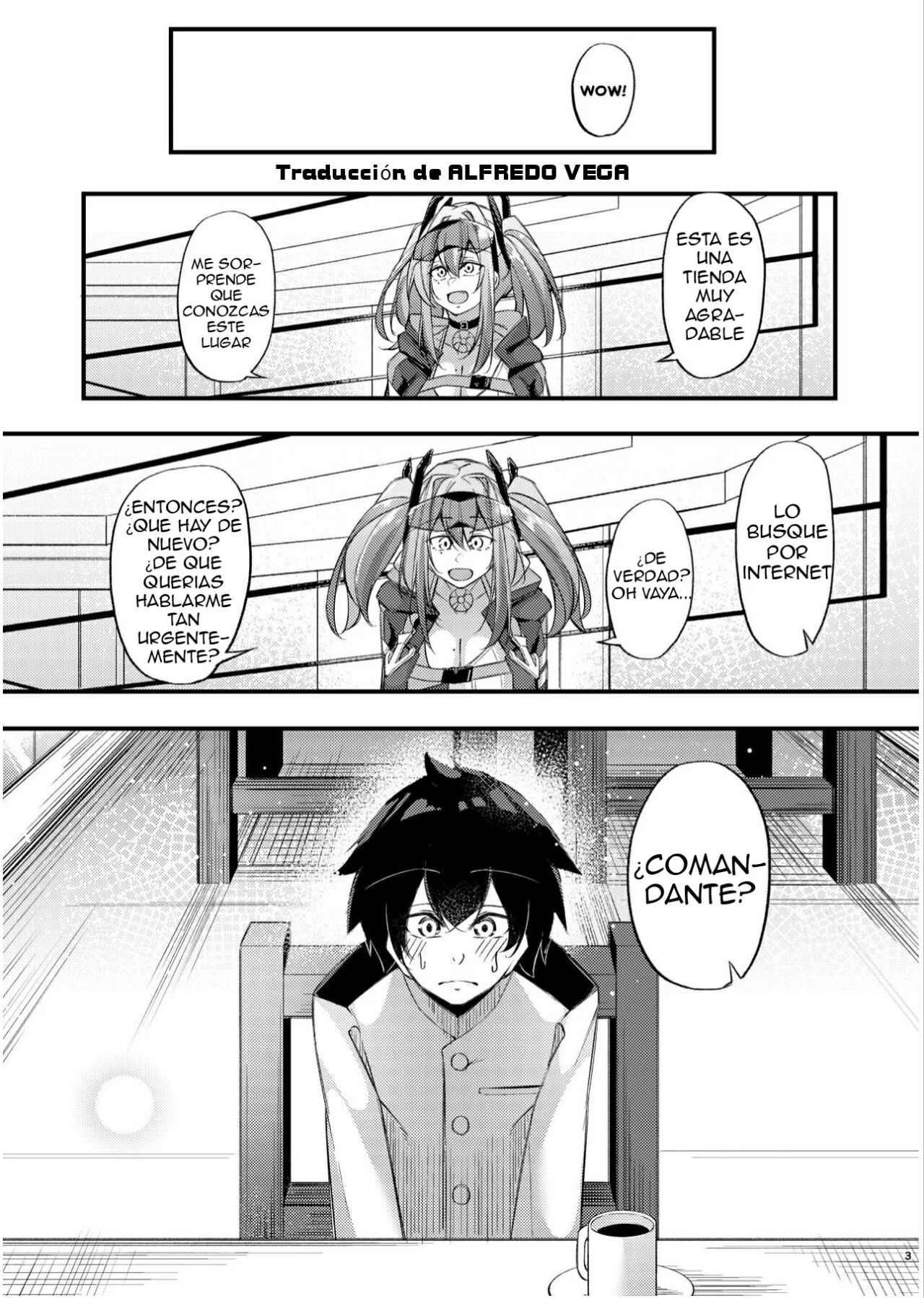 Atsuatsu Oyanami Soudanshitsu -Soudan Hen- | El Cuarto de Consiliacion Amorosa 1 ~El Arco de Bremerton~ page 3 full