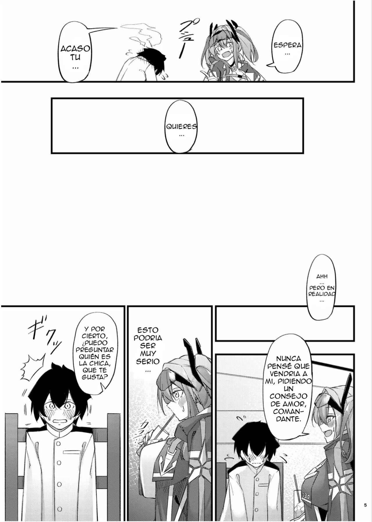 Atsuatsu Oyanami Soudanshitsu -Soudan Hen- | El Cuarto de Consiliacion Amorosa 1 ~El Arco de Bremerton~ page 5 full
