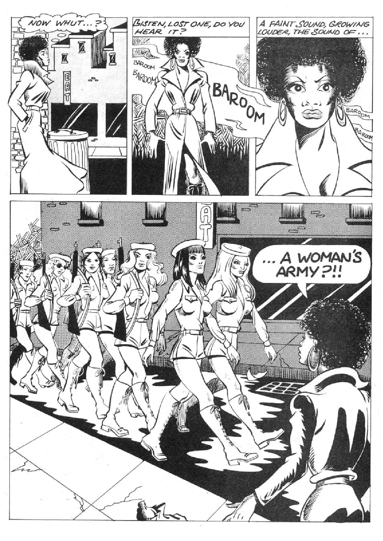 Girl Fight Comics #1 page 4 full