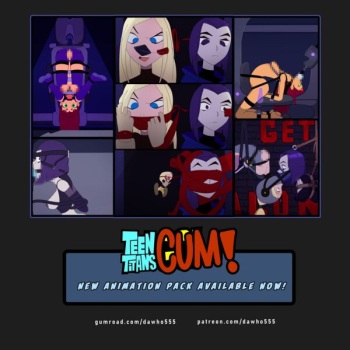 [Dawho555] Teen Titans Cumm cover