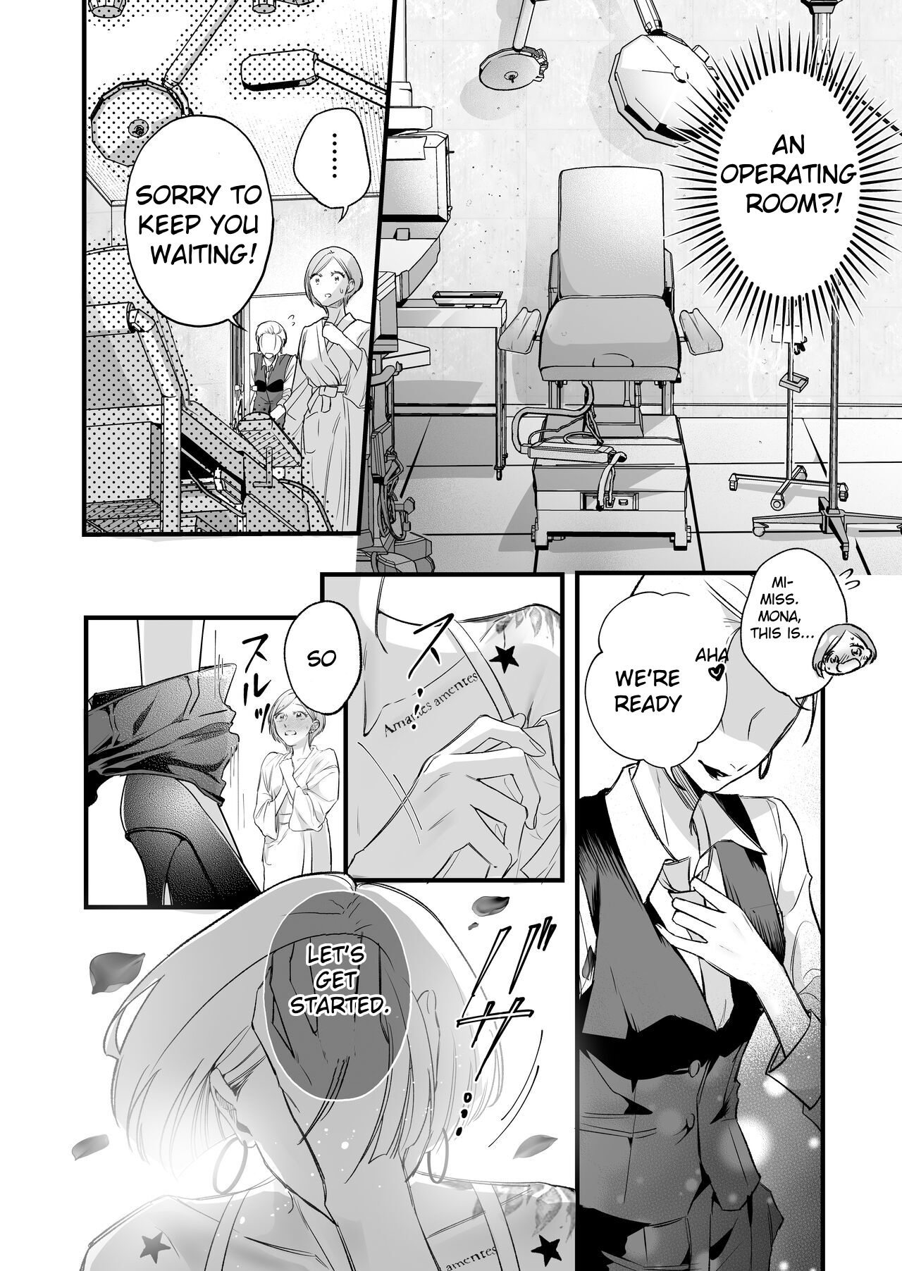 A story about a tired woman being beaten by an erotic woman. page 5 full