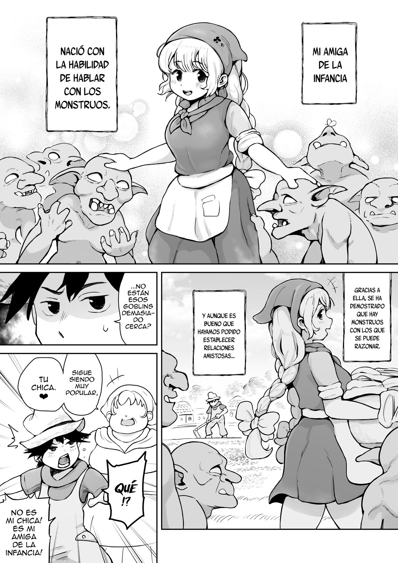 Osananajimi ga Goblin ni Omochigaeri sareta Hanashi page 1 full