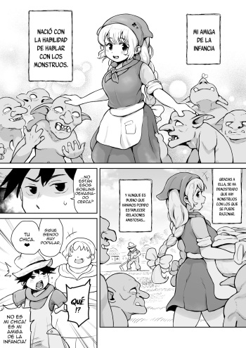 [Muigyuu] Osananajimi ga Goblin ni Omochigaeri sareta Hanashi [Spanish] [TRADUCEME ESTA] cover