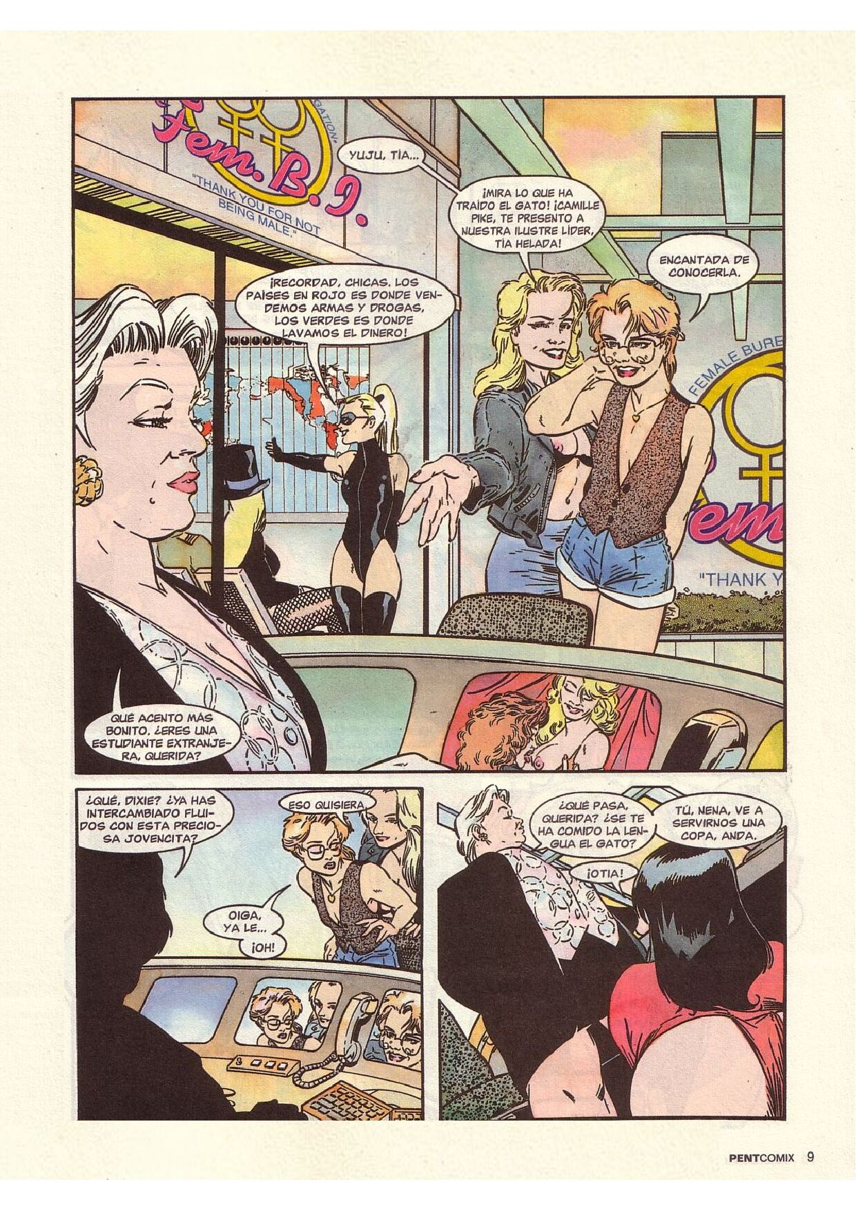 Penthouse Comix #36 page 9 full