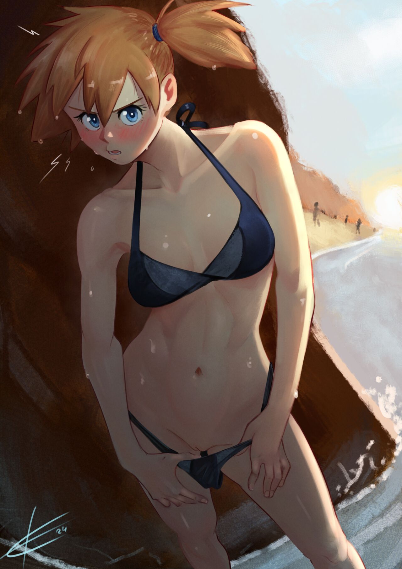 Behind the Rock at the Beach Side. page 4 full