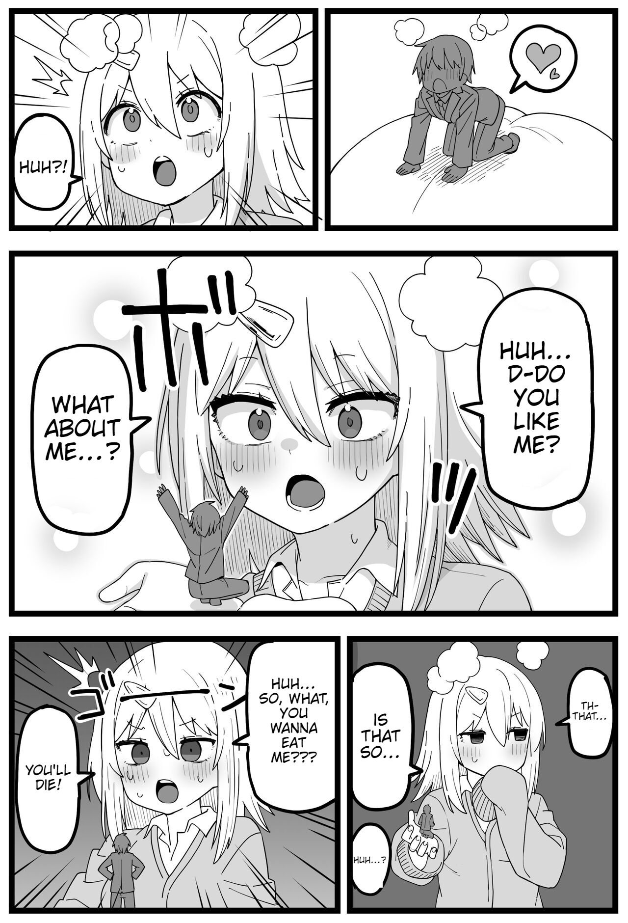 Sugoi Dekai  Classmate ni Butsuriteki ni Taberareru Manga | The Manga about Being Physically Eaten by a Giant Classmate page 5 full