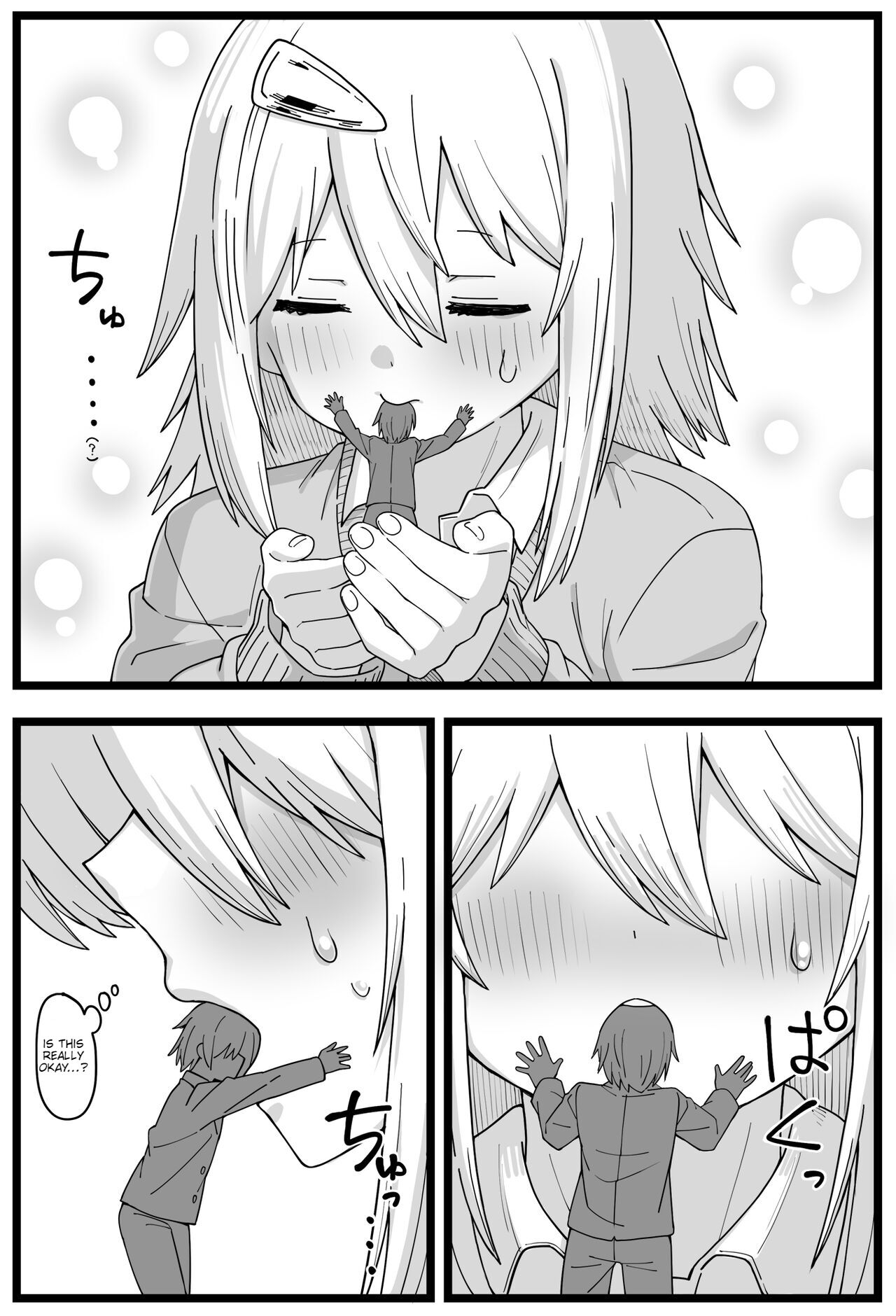Sugoi Dekai  Classmate ni Butsuriteki ni Taberareru Manga | The Manga about Being Physically Eaten by a Giant Classmate page 8 full