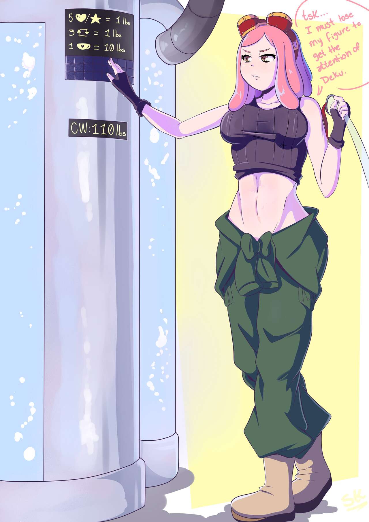 The fattening ''Baby''/ Overcome Uraraka page 6 full