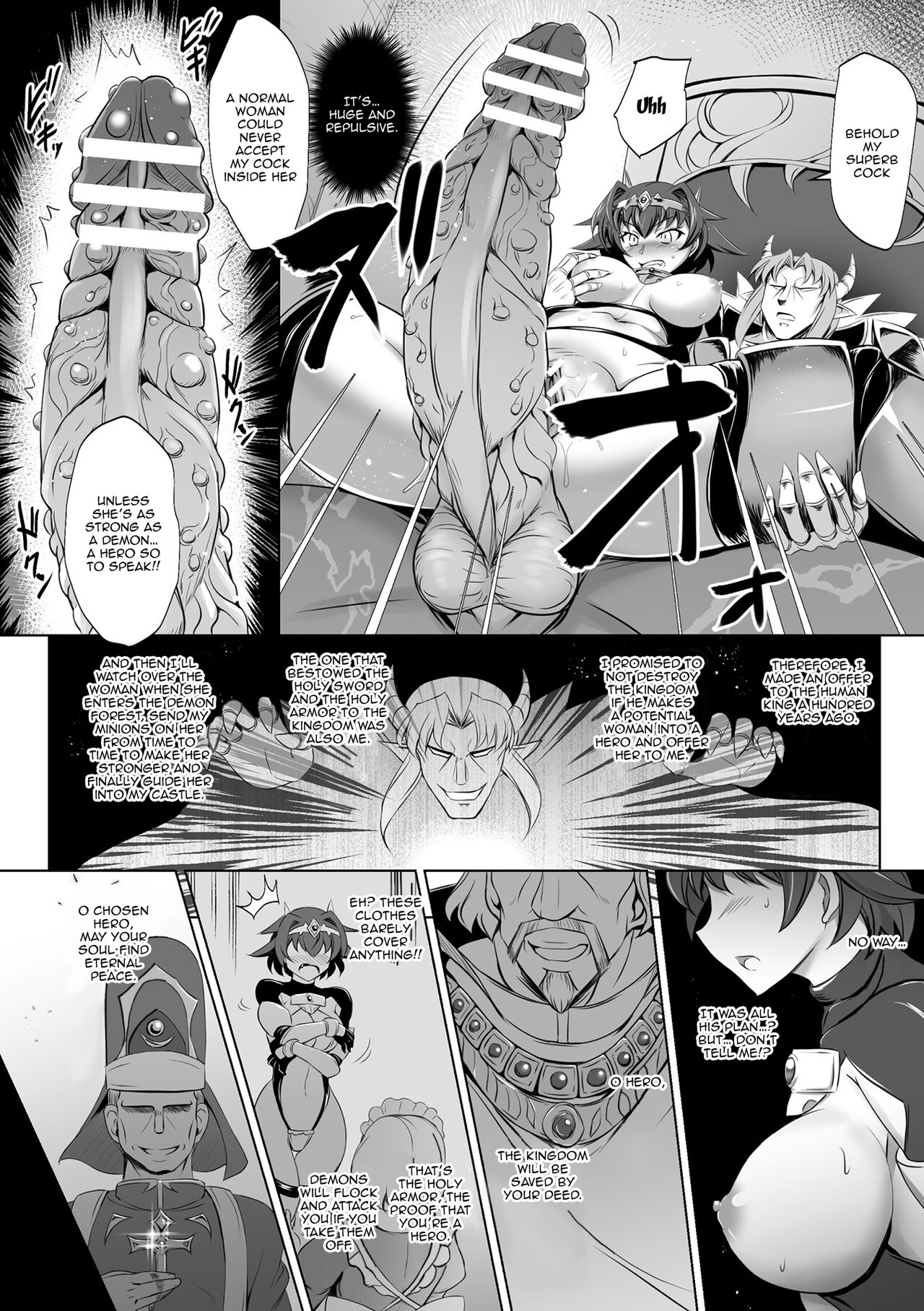 Erabareshi Bokukko Yuusha ~Mazoku no Nikubenki ni Otsu~ | The Chosen Tomboy Hero ~Becoming the Demons Meat Toilet~ page 12 full
