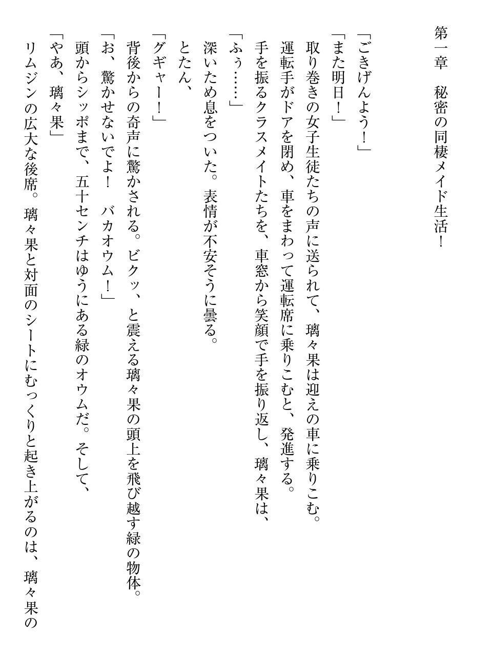没落お嬢様は言いなりメイド！？ page 12 full