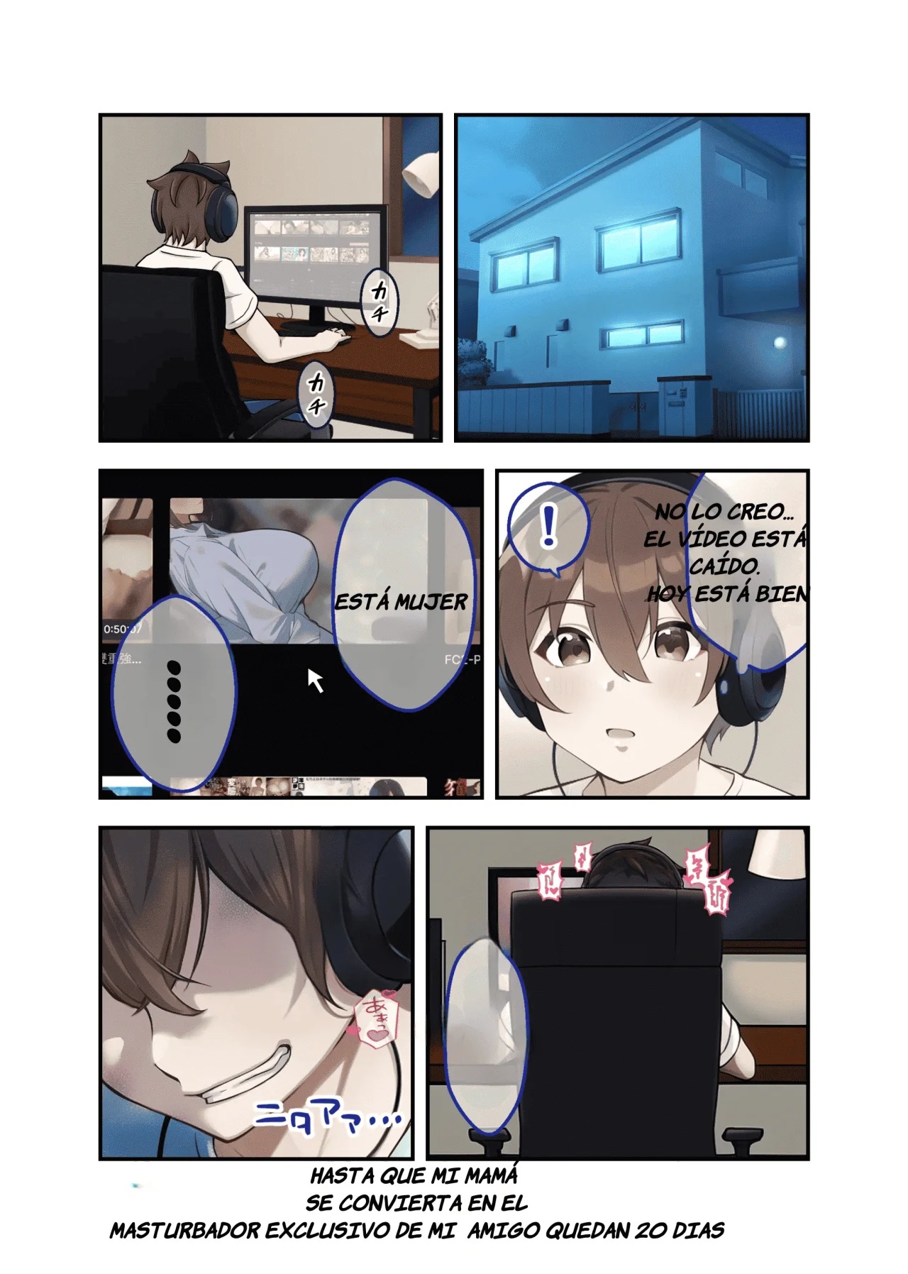 28-Nichi-go ni Ore no Kachan ga Tomodachi no Senyo Onahoru ni Naru Hanashi | Día 28, Mi Madre se Convertirá Masturbador Personal de mi Amigo page 10 full