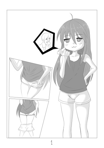 [TechniMIND (Chibi_Chi)] Konata AV manga cover