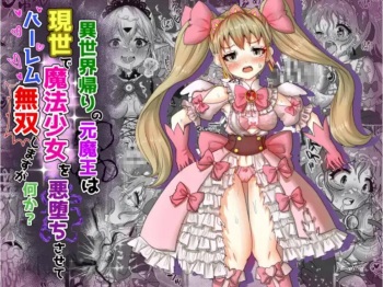 [TCannon (Teika Nou)] Isekai Kaeri no Moto Maou wa Gense de Mahou Shoujo o Akuochi sasete Harem Musou shimasu ga Nani ka? [Twintail Hen] cover