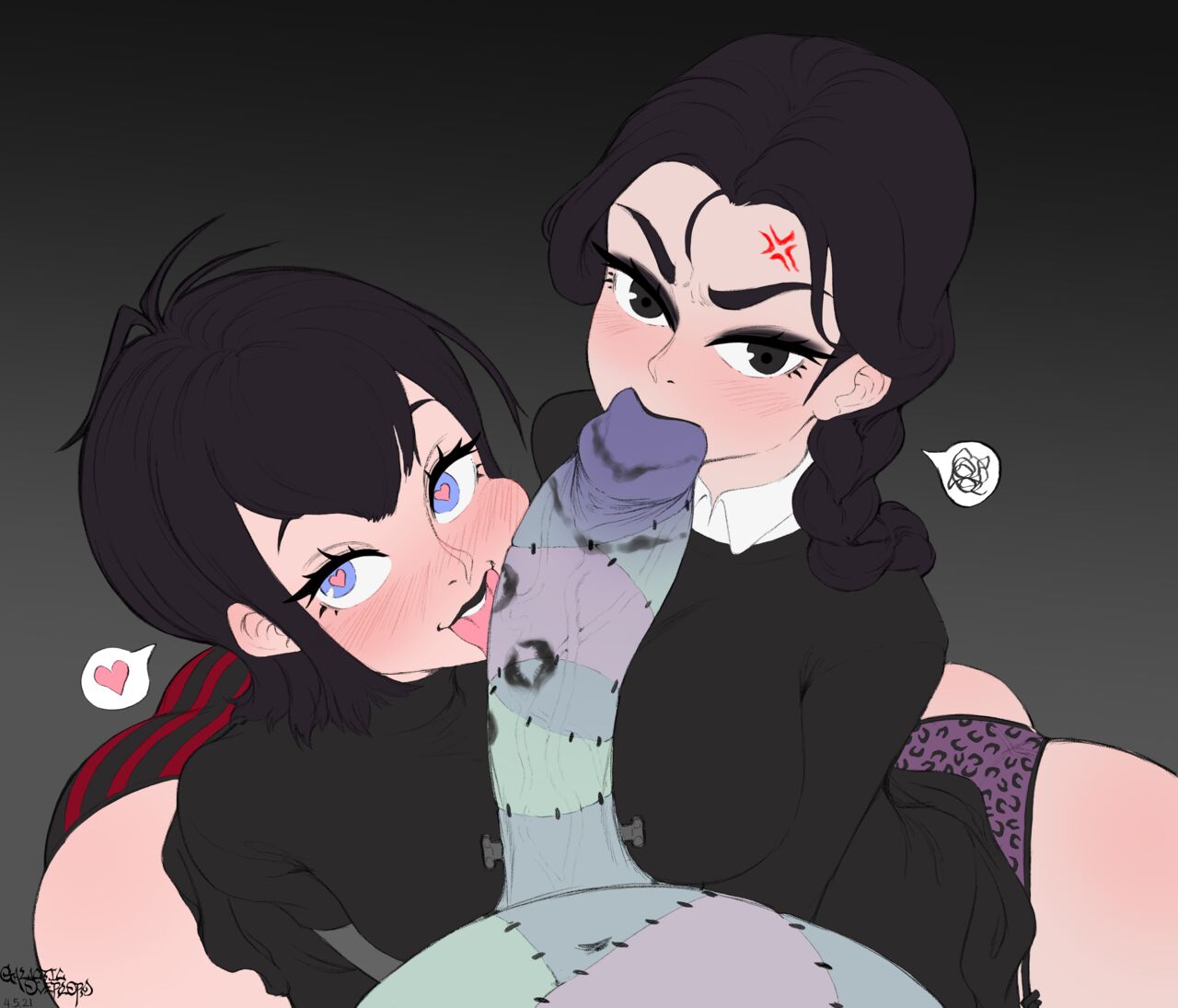 Wednesday Addams Collection Part 1 page 6 full