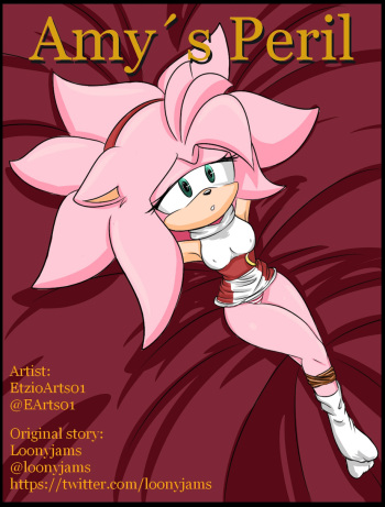Amy's Peril. Original Loonyjams, art by EtzioArts01 cover