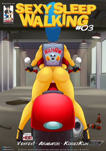 [VentzX] Sexy Sleep Walking #03 (The Simpsons) cover