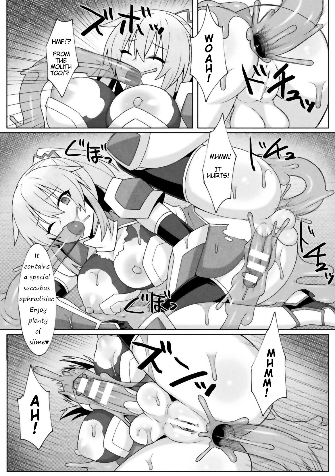 Futanari Seikishi to Kyuusei no Ori | Futanari Holy Knight and the Cage of Sperm-Draining page 7 full