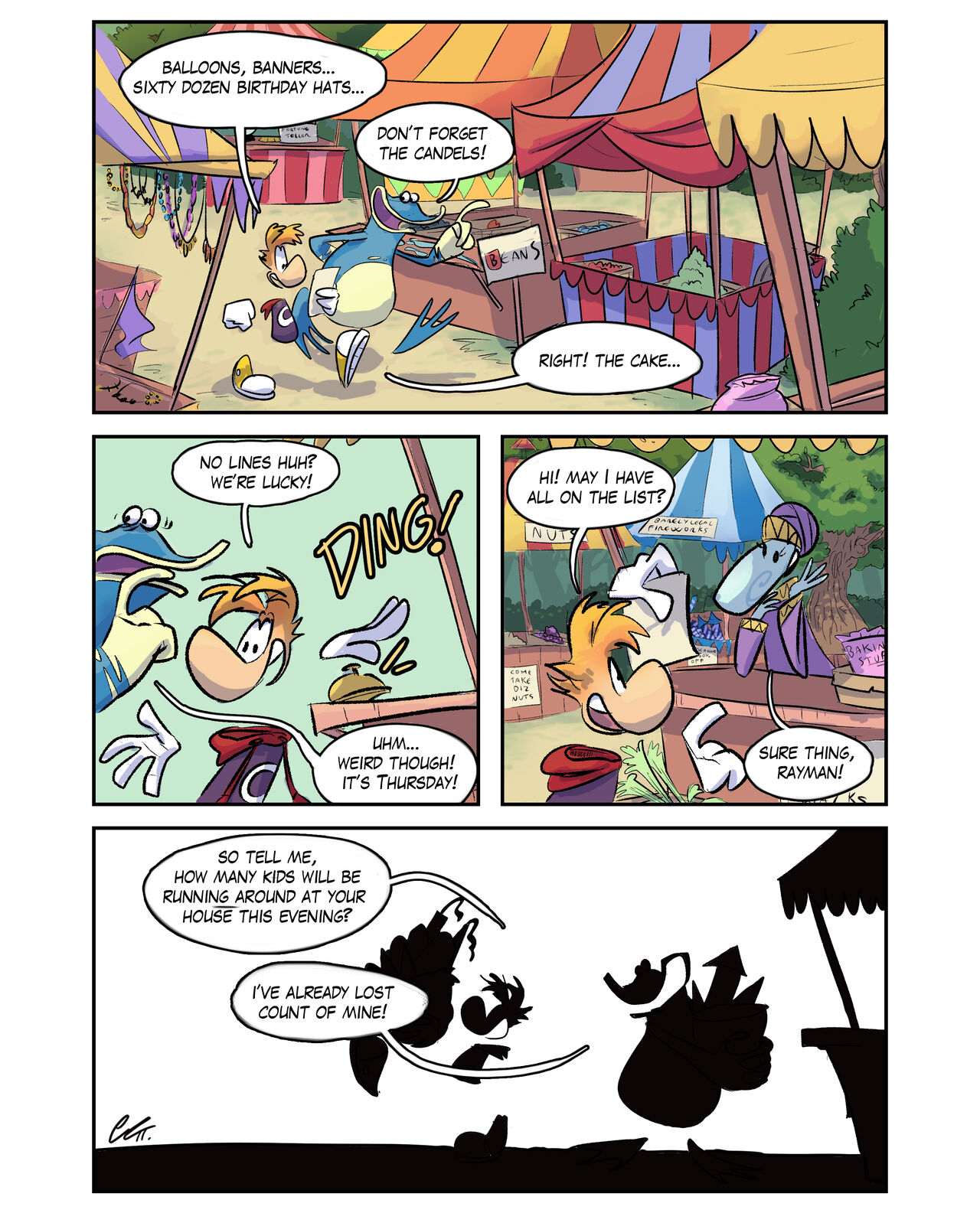 clairiphi - rayman nightmarish chapter 1 page 9 full