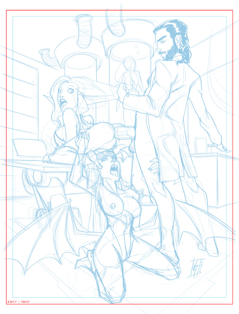 DP#16 - Morrigan & Dark Queen page 5 full