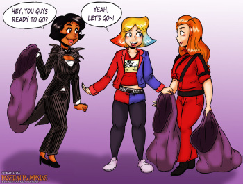 [Keijiino] Totally Spies: Passion Plumpkins cover