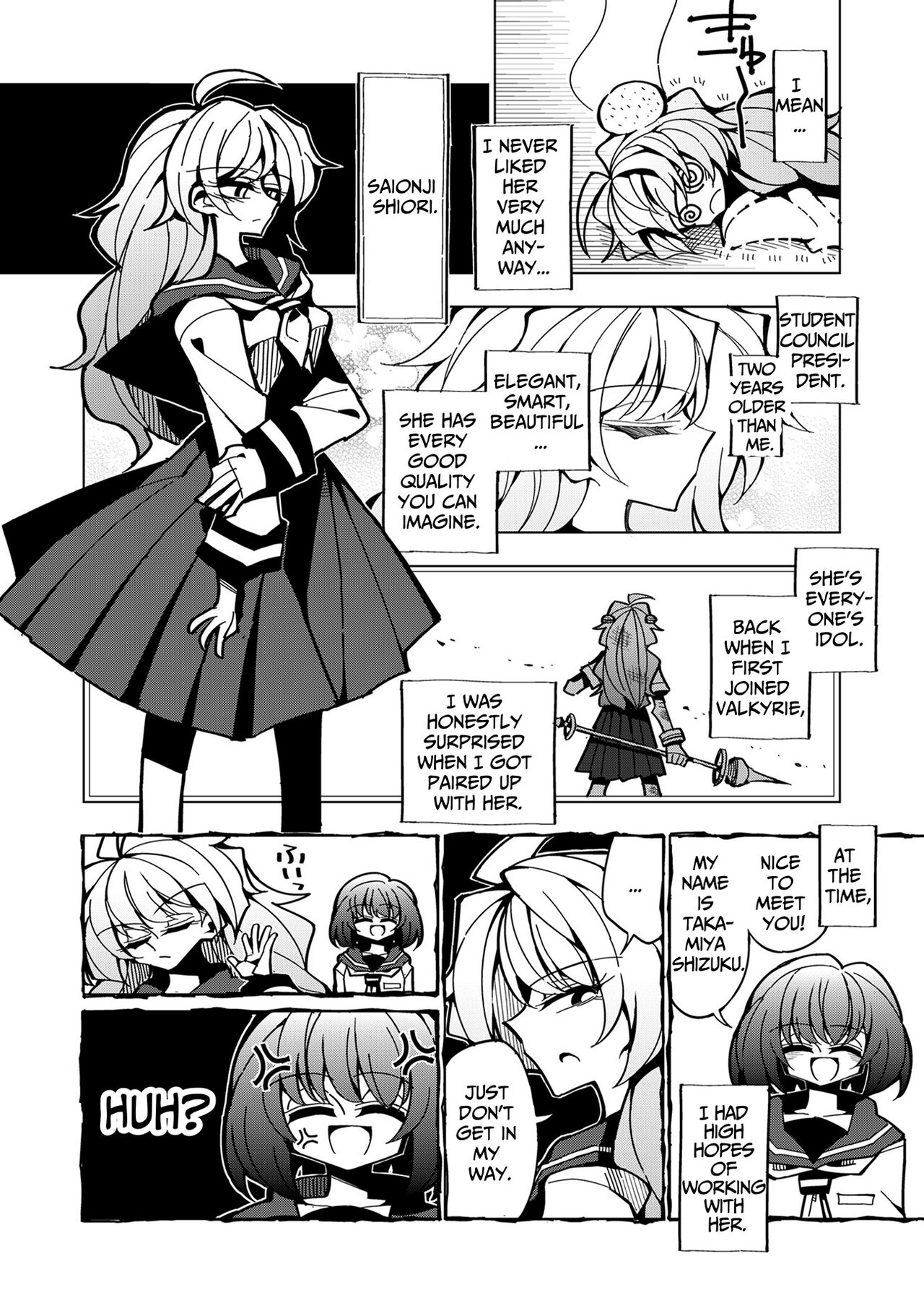 Shizuku to Shiori-Senpai ga Akuochi Futanari Kaizou Sareta node Watashi ga Shasei o Kanri Shimasu!- | Shizuku & Shiori ~It's Up to Me To Service Futanari-modified Senpai!~ page 5 full