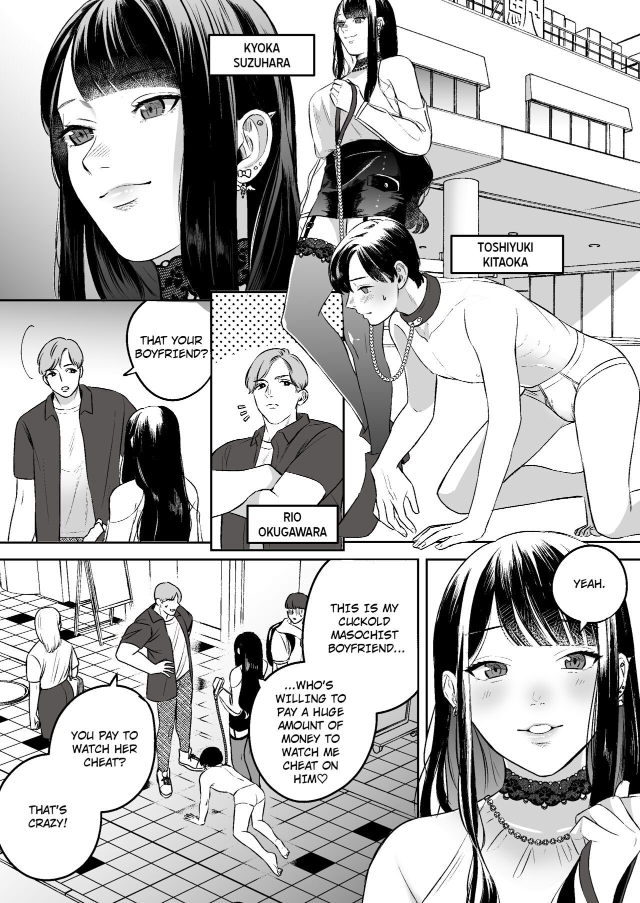 The Cuckold Masochistic Boyfriend who Begged to be Cheated On page 3 full