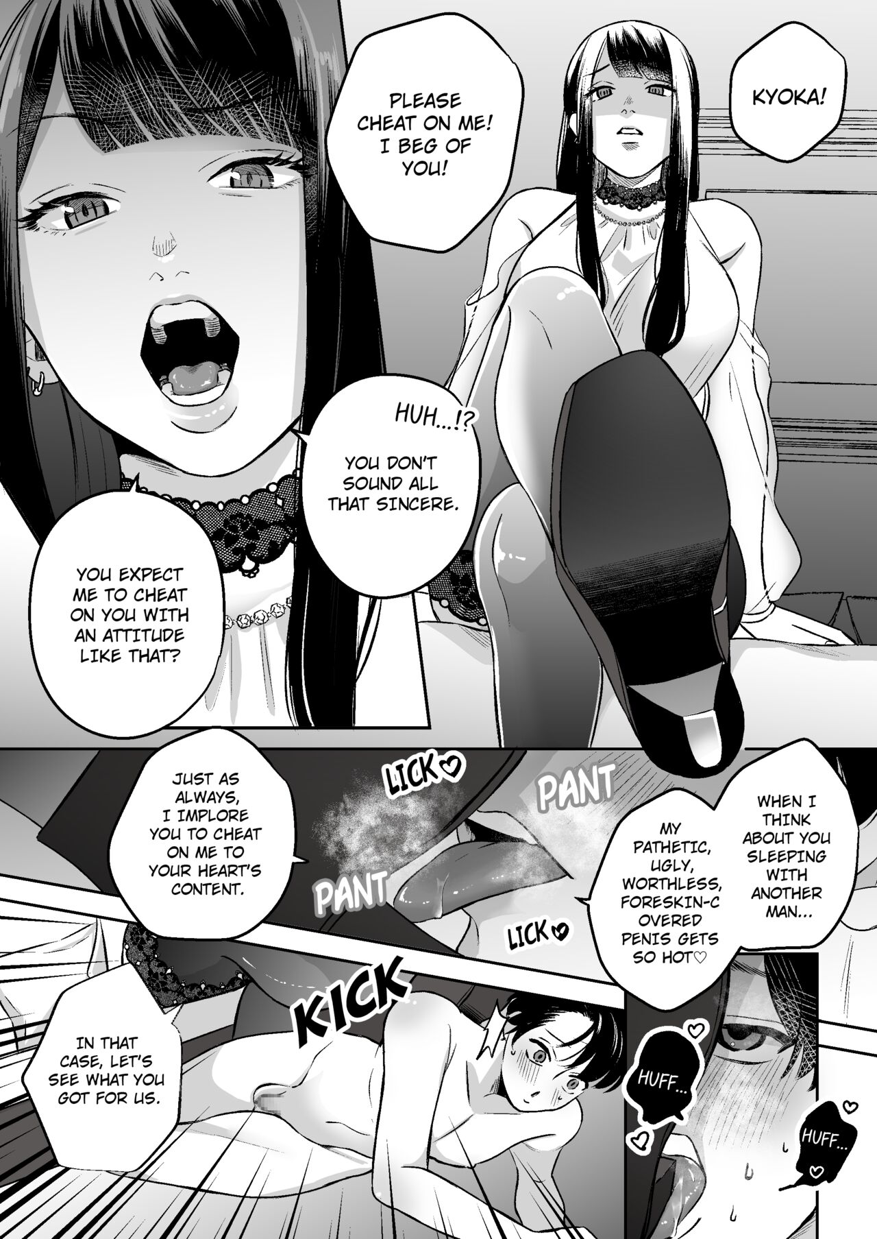The Cuckold Masochistic Boyfriend who Begged to be Cheated On page 4 full