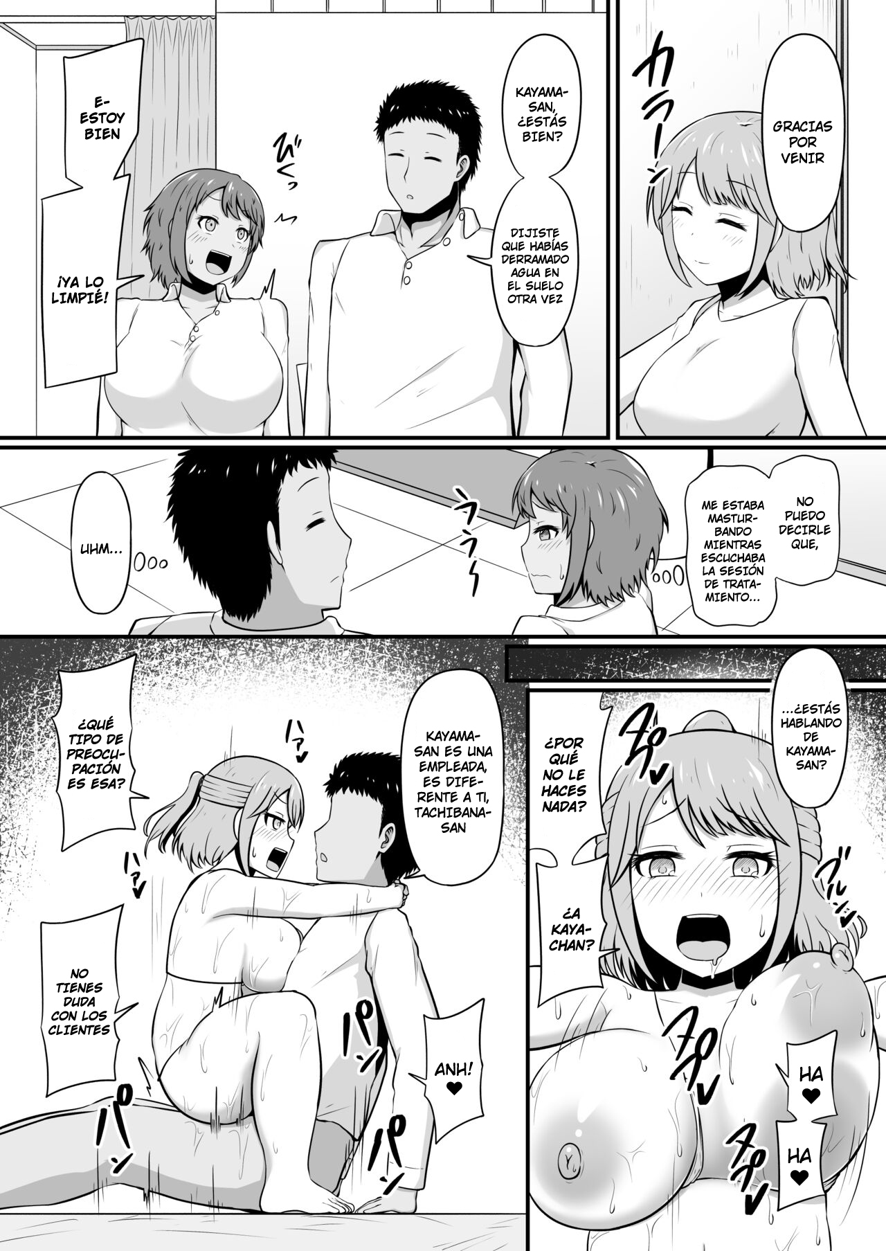 Ecchi na Esthe Salon ni Youkoso Sono 3 | Bienvenido al Salón de Belleza Lascivo 3 page 4 full