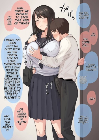 [Natsuzou] Seiyoku ga Sugoi Otouto no Onegai o Kotowarenai Oneechan no Hanashi | A story about an older sister who can't refuse her Brother's requests because he has a strong sexual desire [English] cover