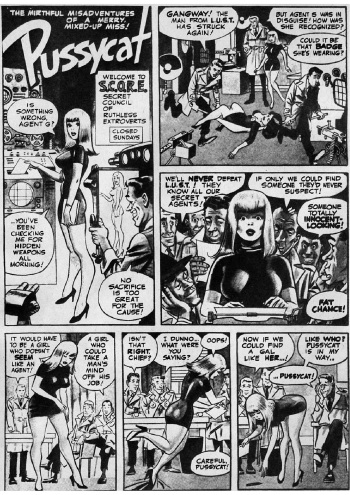 [Wally Wood] Pussycat, Mixed-Up Miss (1965) [English] cover