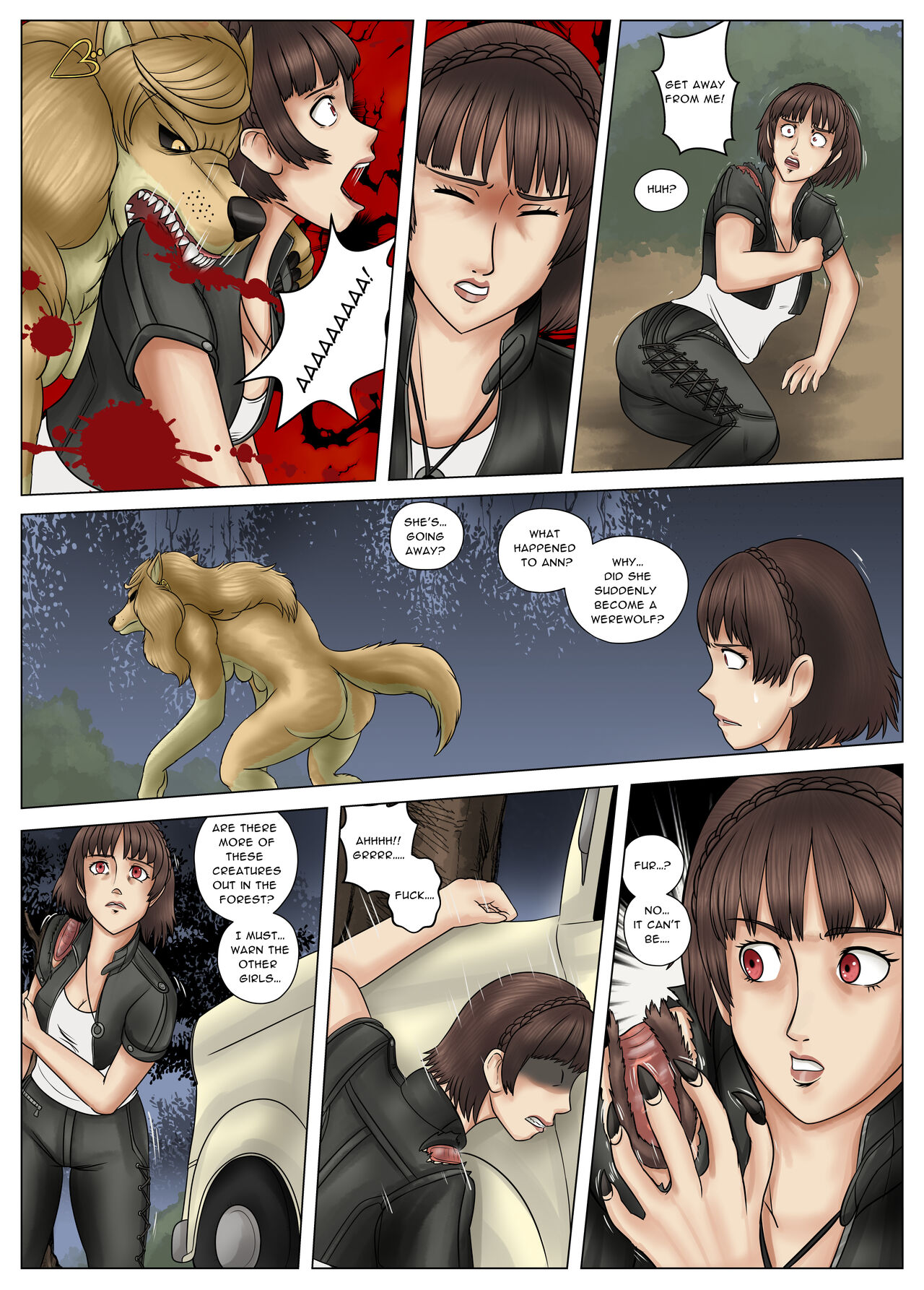 Persona 5 Lycanthropes by Night page 11 full