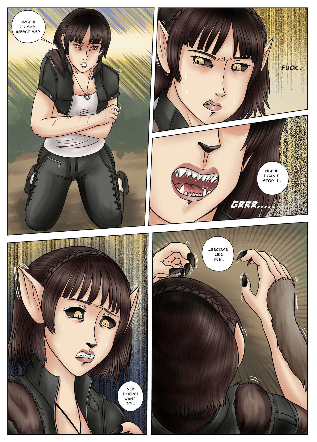 Persona 5 Lycanthropes by Night page 12 full