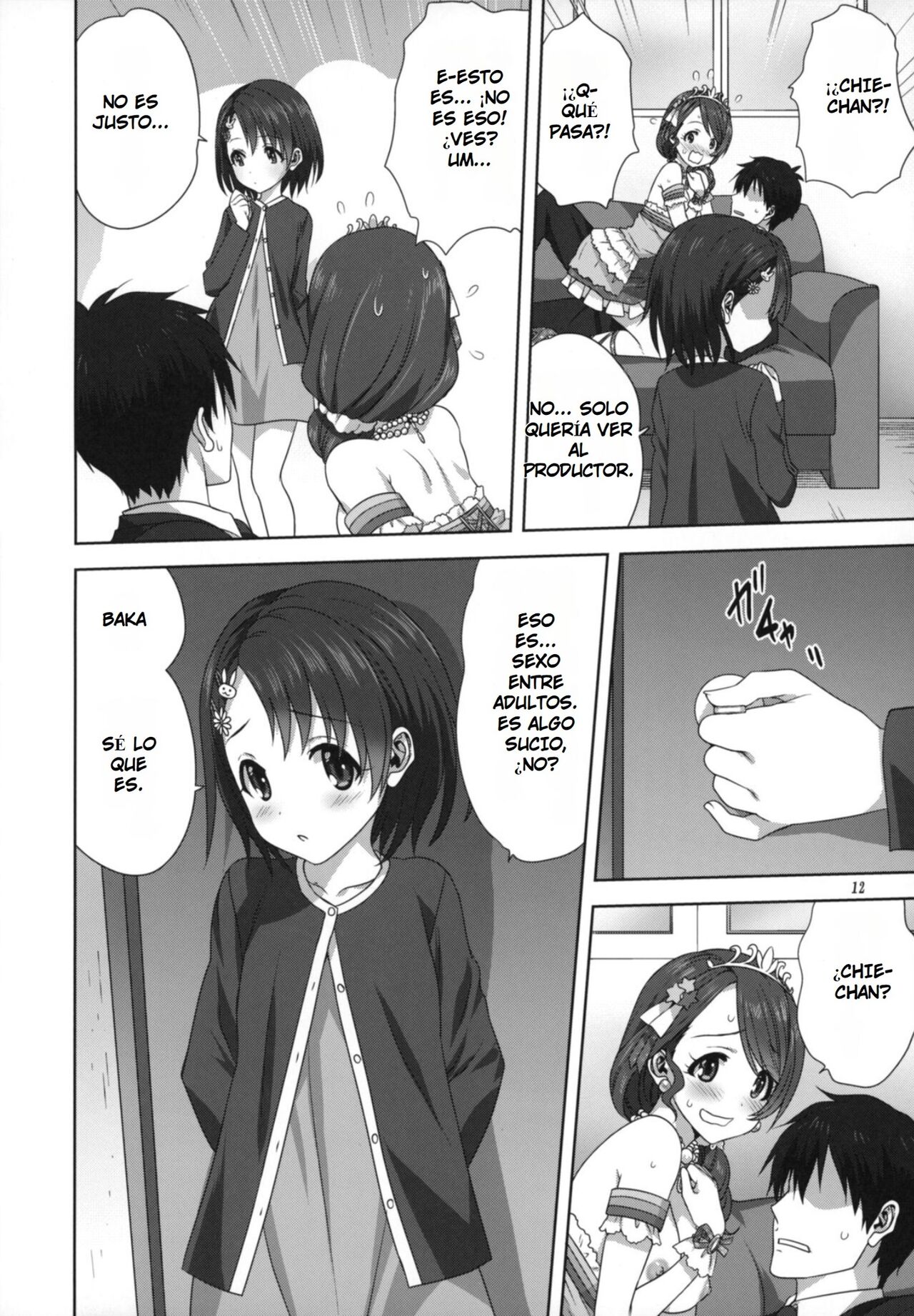 Arisa to Chie to P no Oshigoto  | Arisa y Chie Hacen Travesuras con el Productor page 12 full