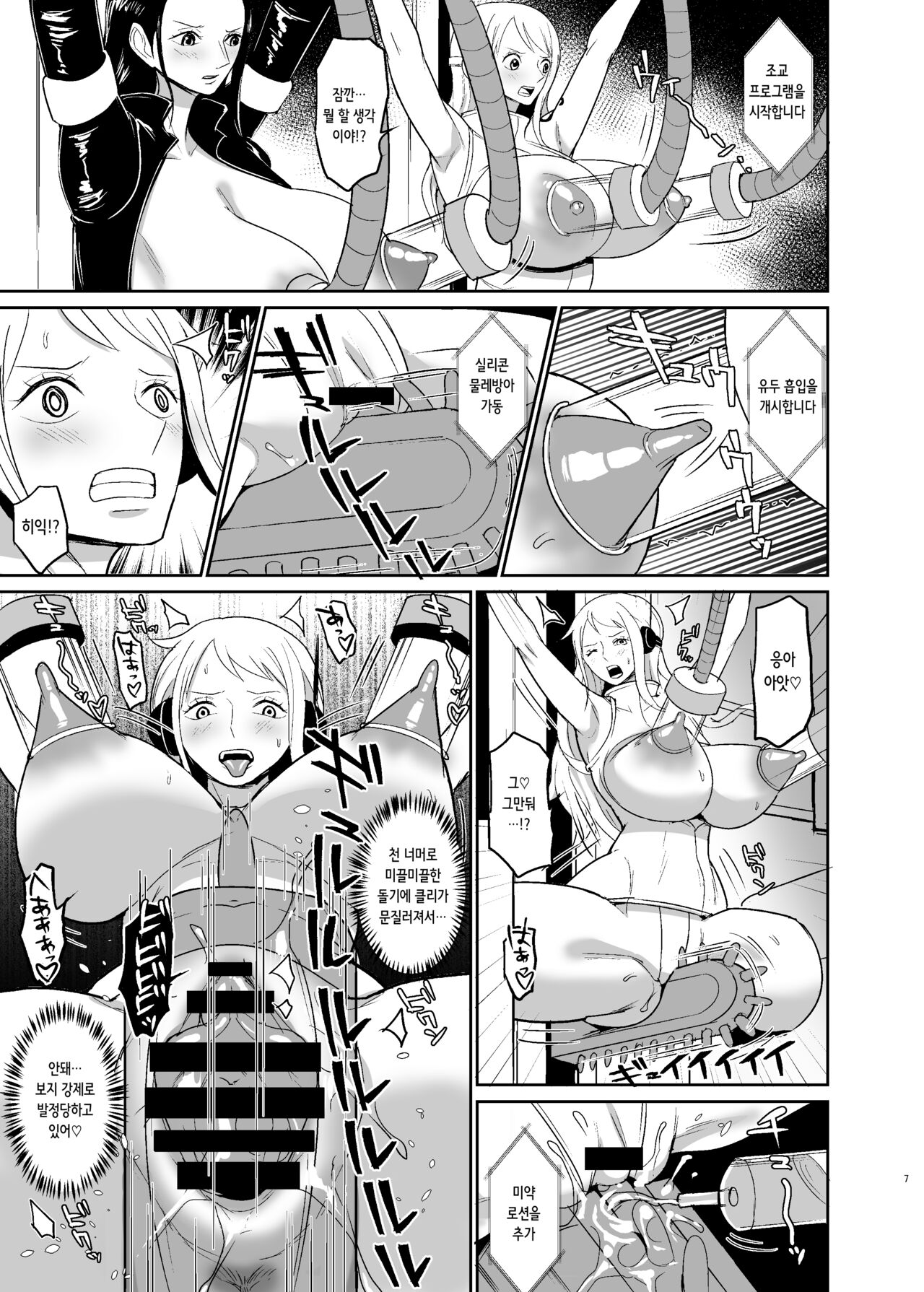 Onna Kaizoku Kyousei Zecchou Kikaikan | 여해적 강제 절정 기계간 page 8 full