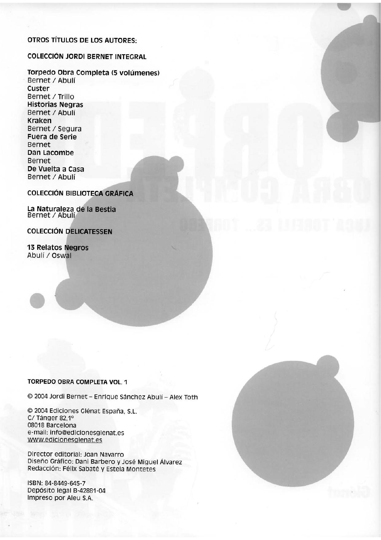 Torpedo - Obra Completa #1 page 4 full