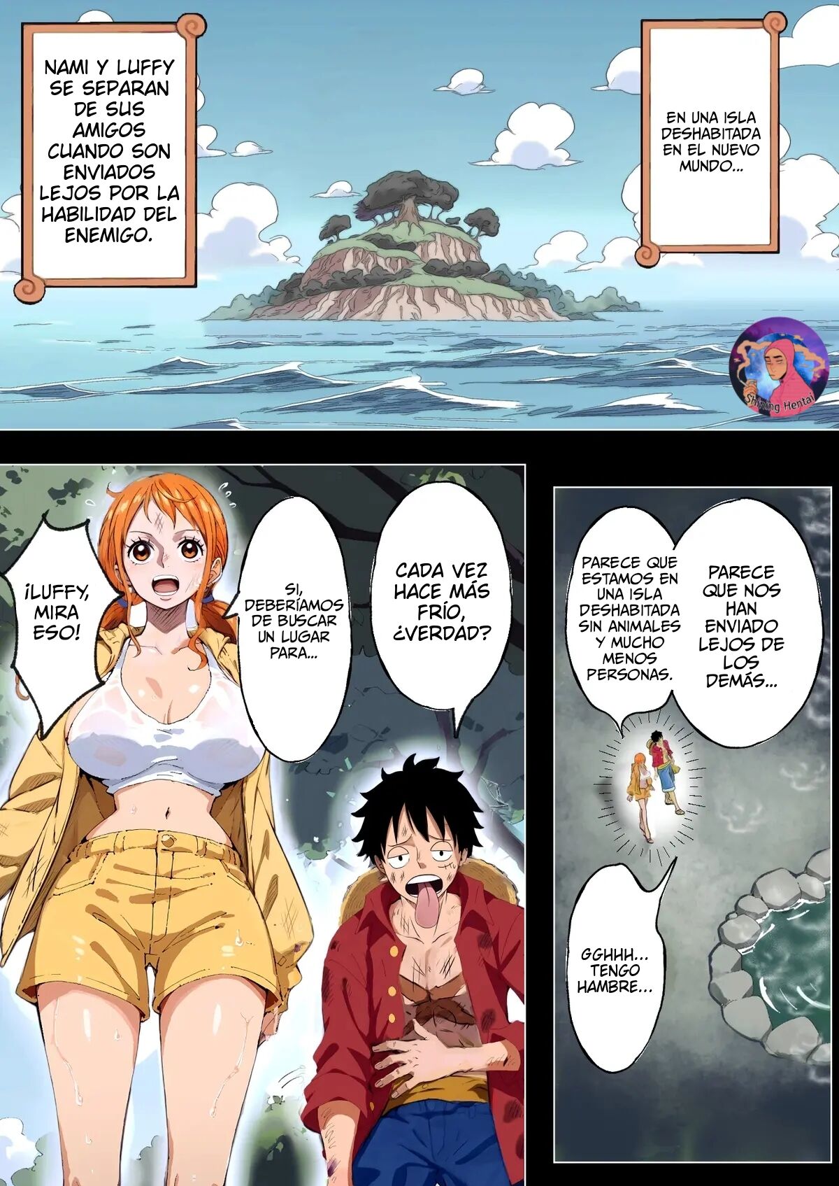 ¡Nami está en estado afrodisíaco y no puede dejar de sentirse cachonda! page 2 full