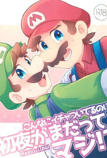 (ALL STAR 24) [Hebereke North (Shuu)] Konna ni Icha tsuiteru no ni Shoya ga mada tte Maji!? (Super Mario Bros.) cover