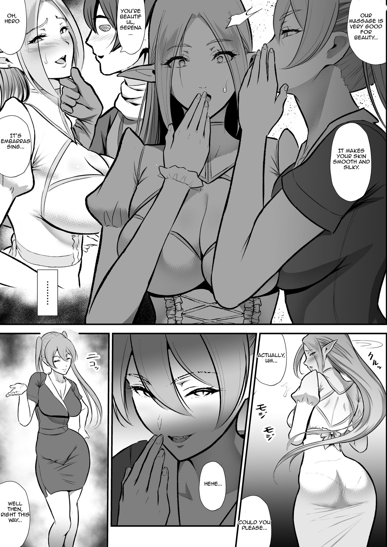Cuckolded Elven Holy Maiden Serena, Falls into Anal Pleasure | Netorare Erufu no seijo shinkan serēna, anaru, kairaku ochi page 11 full