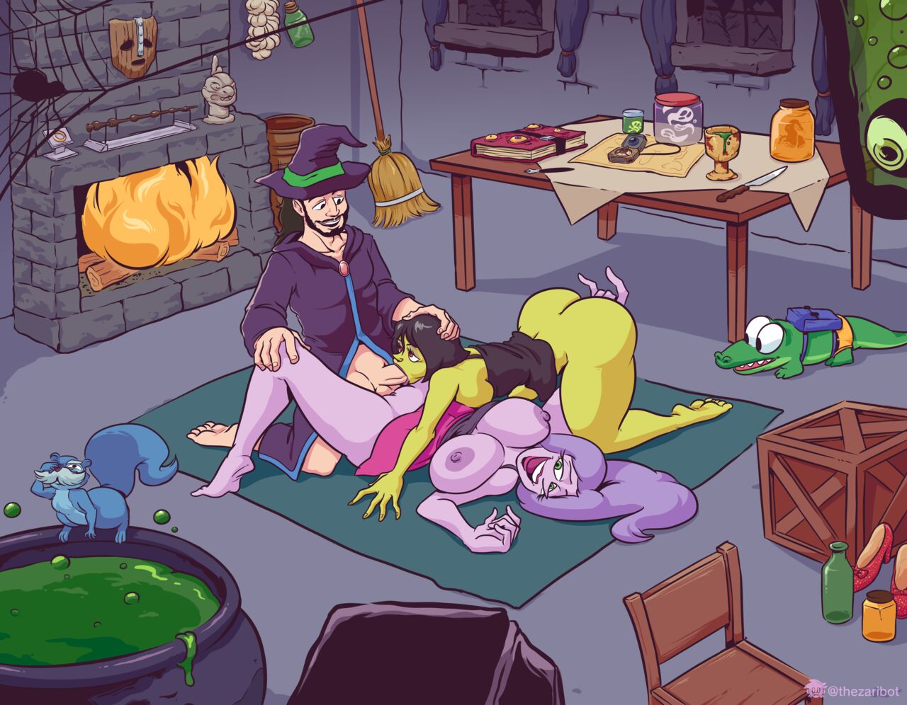 DP#123 - Gruntilda & Madam Mim page 2 full