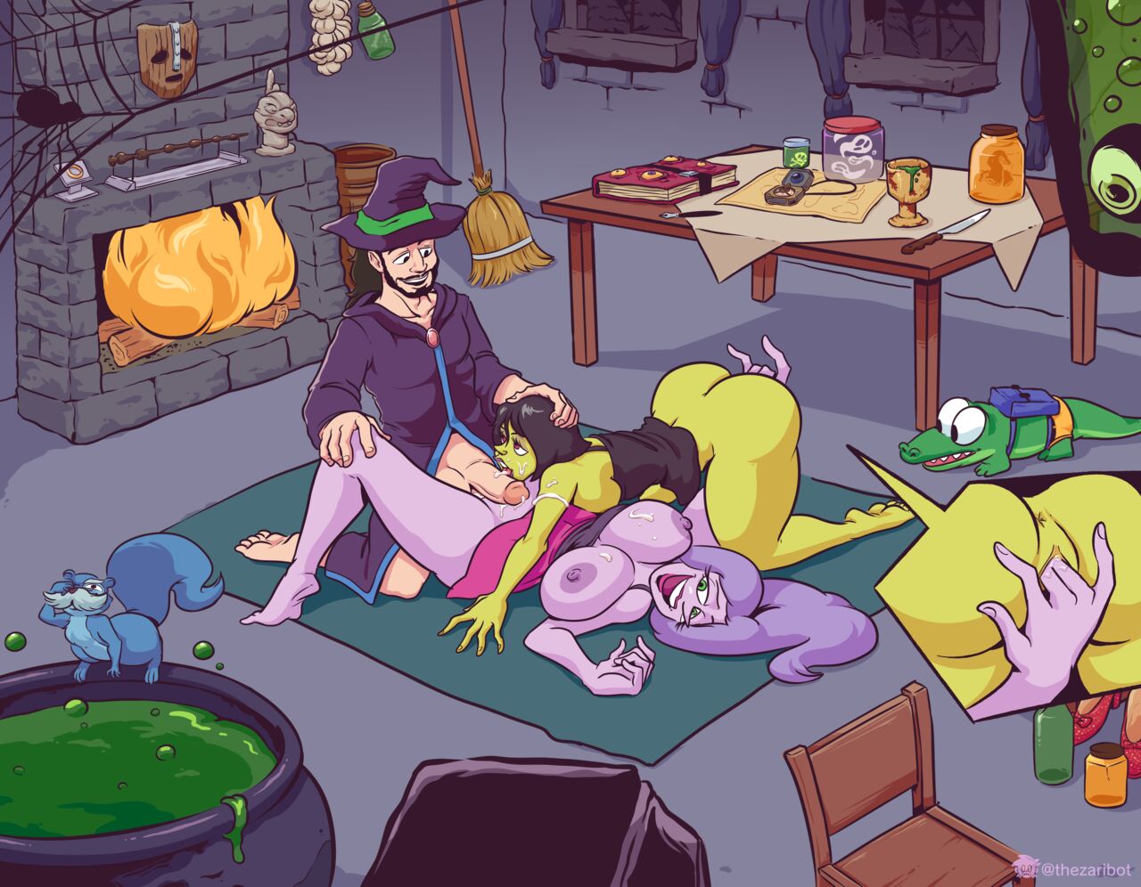 DP#123 - Gruntilda & Madam Mim page 3 full