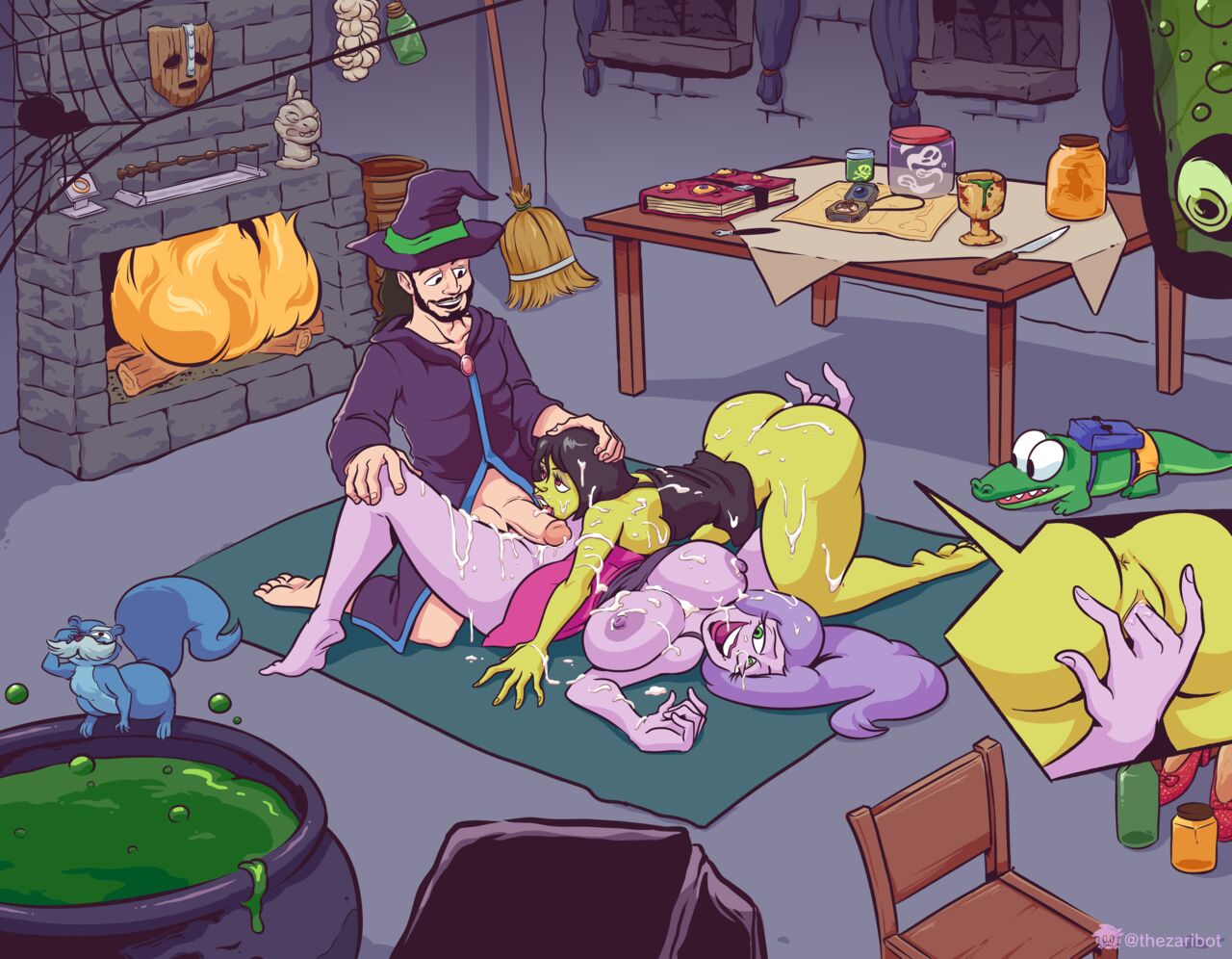 DP#123 - Gruntilda & Madam Mim page 5 full